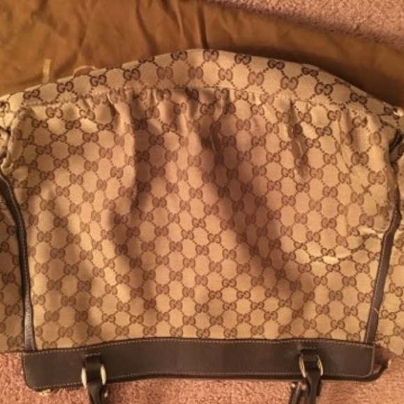 Authentic Gucci GG canvas G ring hobo bag - Picture 2 of 6